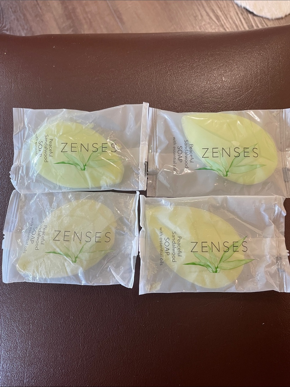 4 Zenses Peaceful Sandalwood Travel Size Soap New
